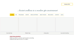 Desktop Screenshot of bodhi-ayurveda.com